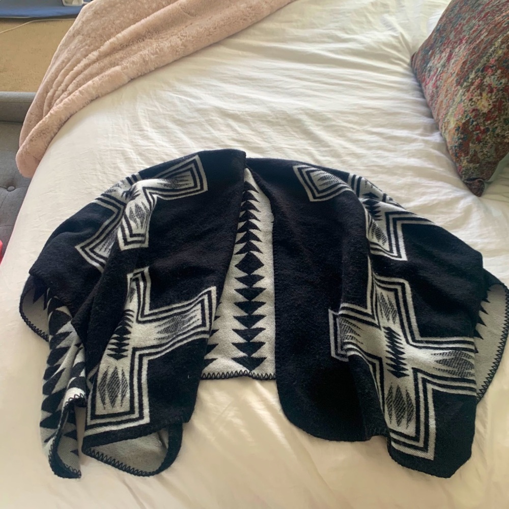 Reversible poncho